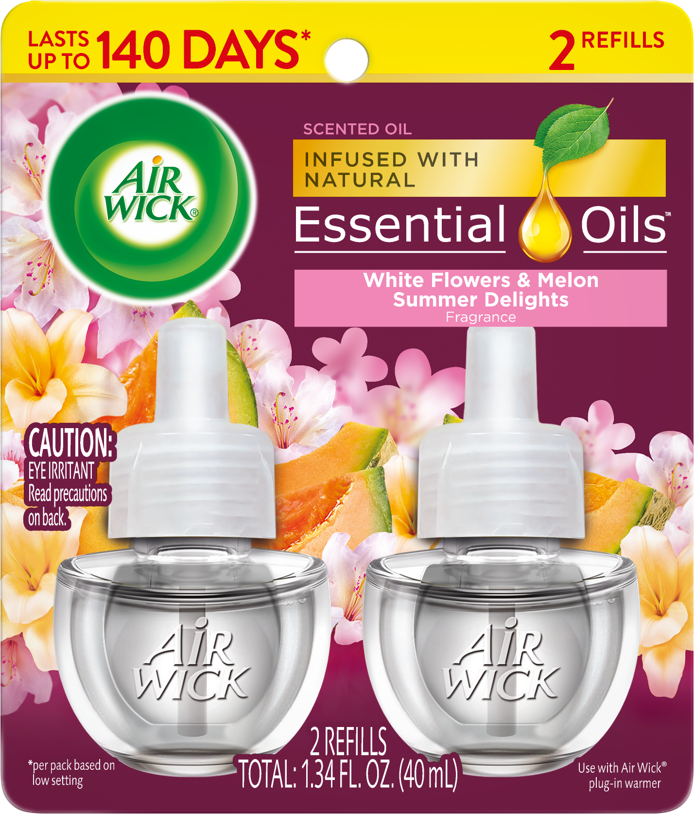 AIR WICK® Scented Oil - White Flowers & Melon Summer Delights